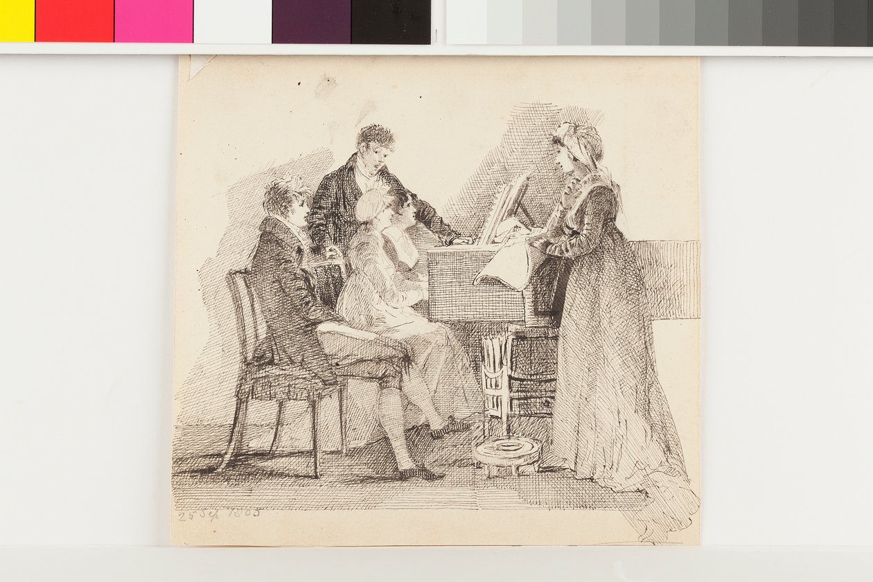 Konsertti, 25. syyskuuta 1805 (kynä ja muste paperille) tekijältä John Harden