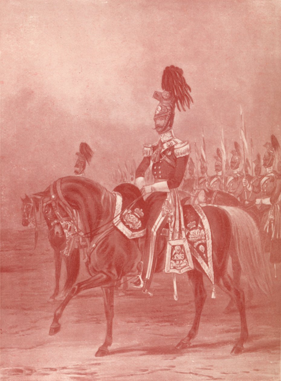 Upseeri, Bombay Lancers, 1820-1870, 1909 tekijältä John Harris Junior