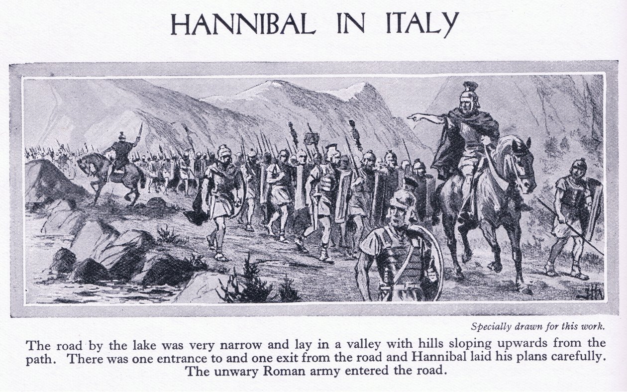 Hannibal Italiassa, noin 1950 tekijältä John Harris Valda