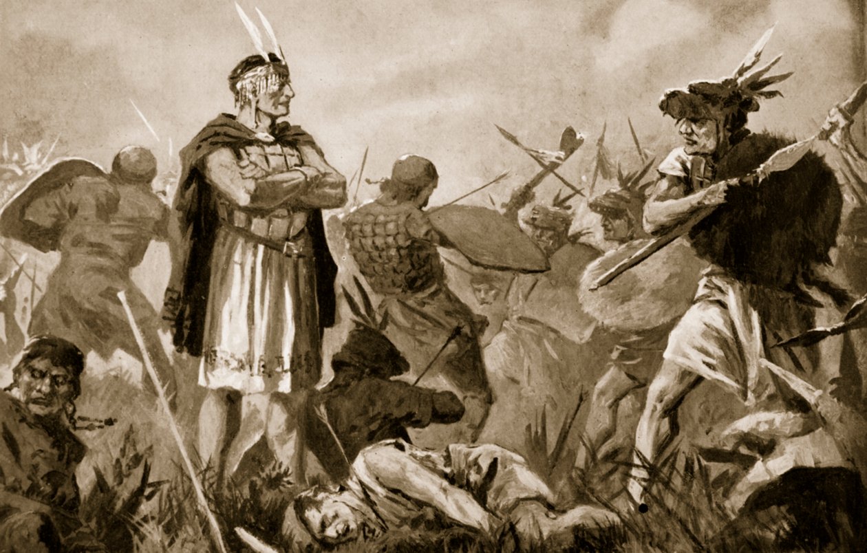 Huascar ja Atahualpa taistelevat Inka-imperiumista tekijältä John Harris Valda