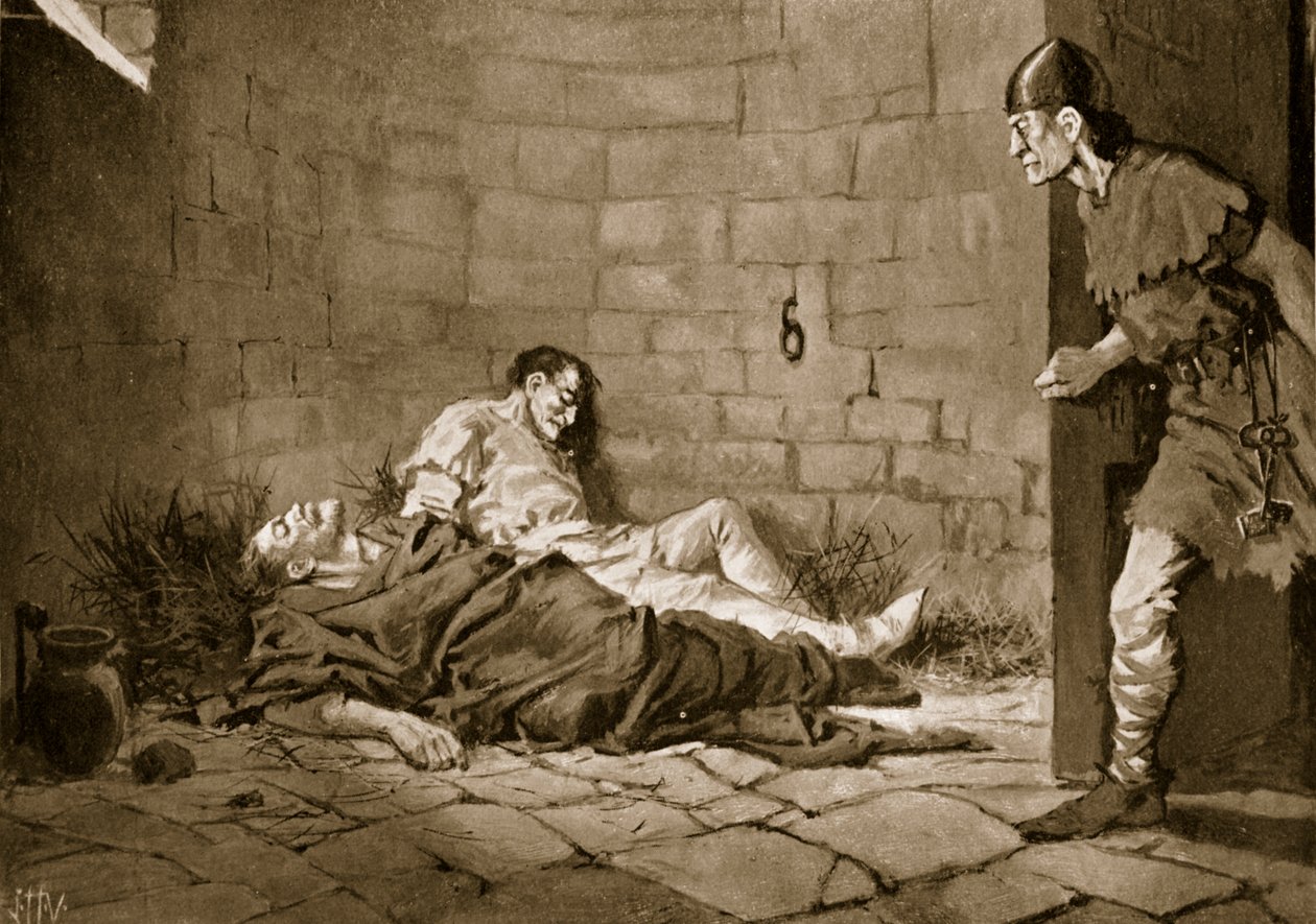 Herttua Erikin ja Valdemarin vankeus ja kuolema, 1318 tekijältä John Harris Valda