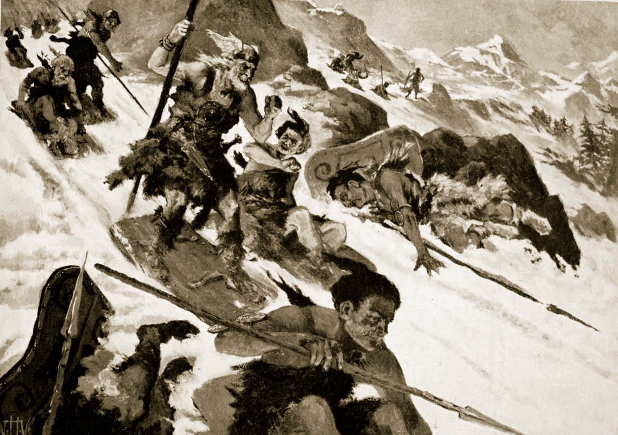 Cimbri Alpeilla tekijältä John Harris Valda