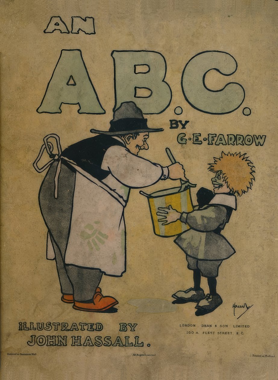 A.B.C. jokapäiväisistä ihmisistä / J. Hassall / Kuvitus, 1903 tekijältä John Hassall