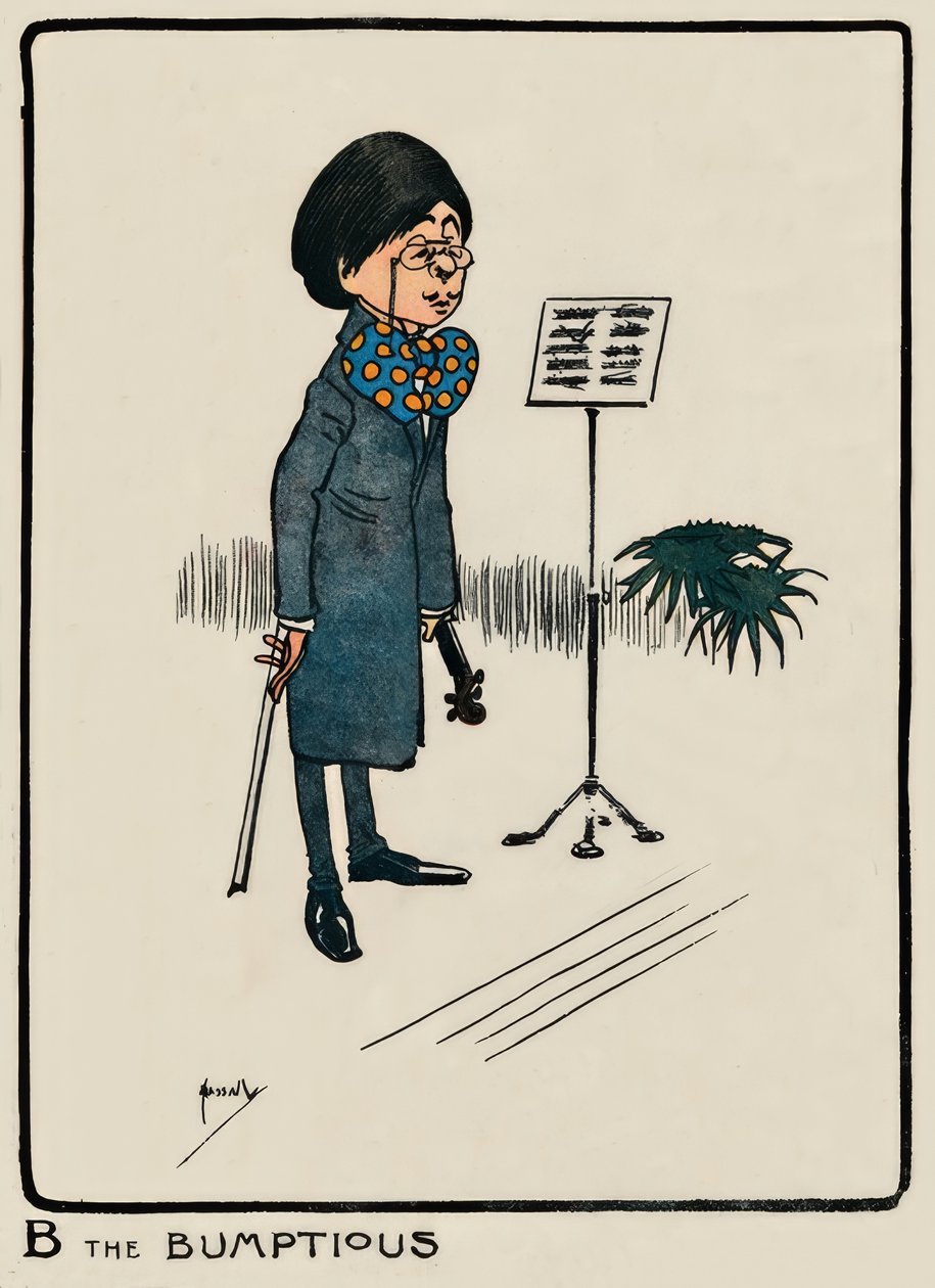 B the Bumptious / J. Hassall / Zeichnung, 1903 tekijältä John Hassall
