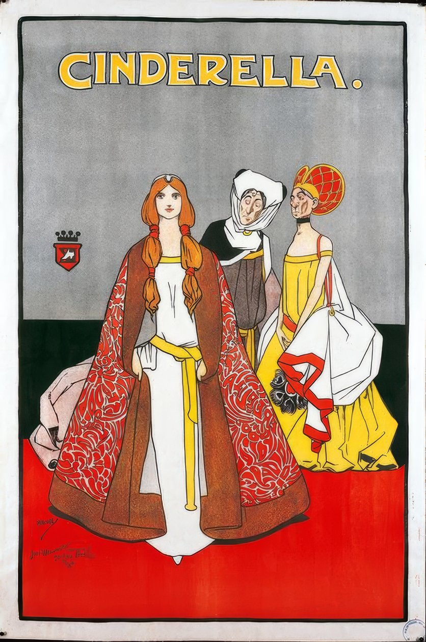 "Cinderella" / J. Hassall / Juliste, 1900 tekijältä John Hassall