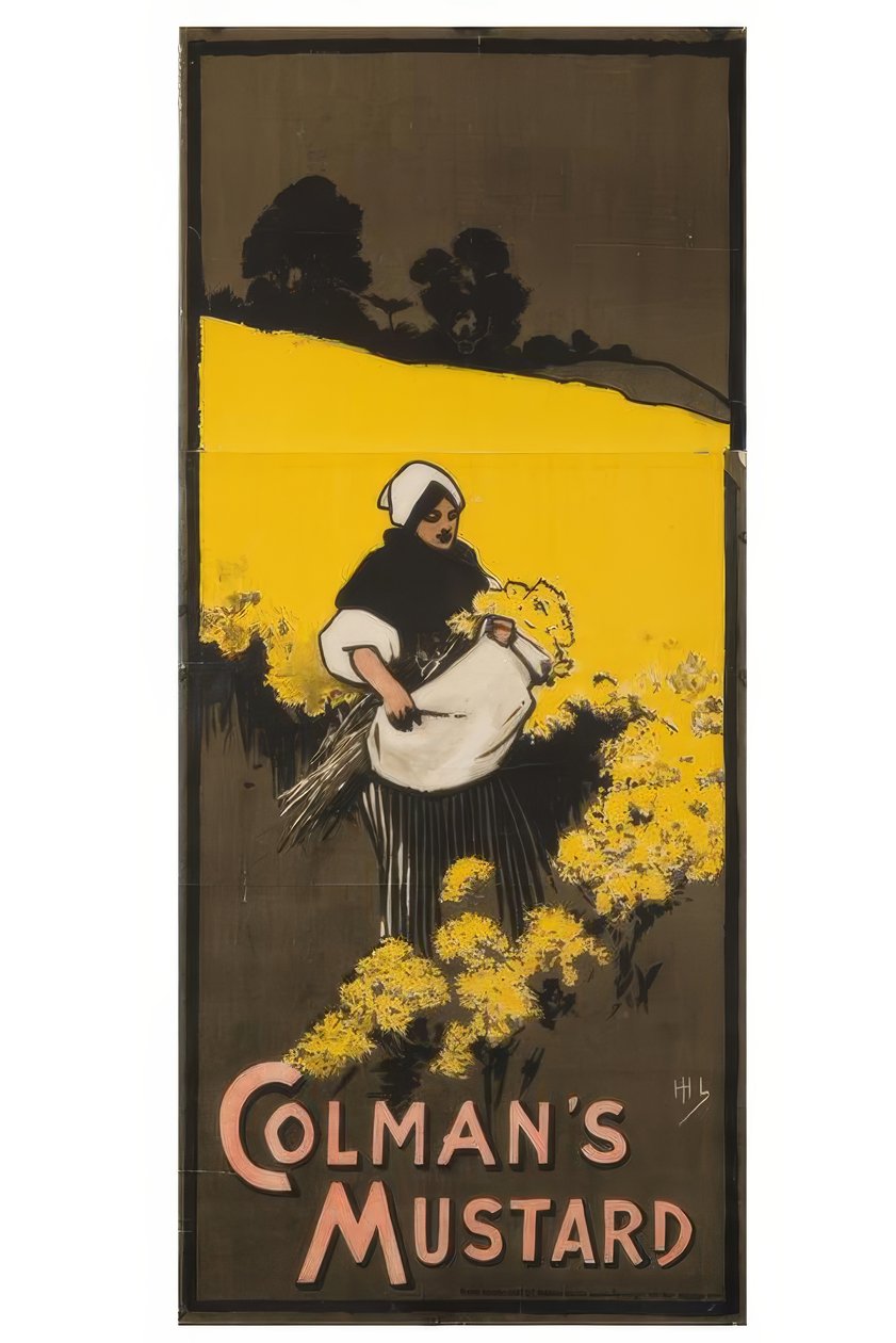 "Colmansin sinappi" / J. Hassall / Plakat, 1898 tekijältä John Hassall
