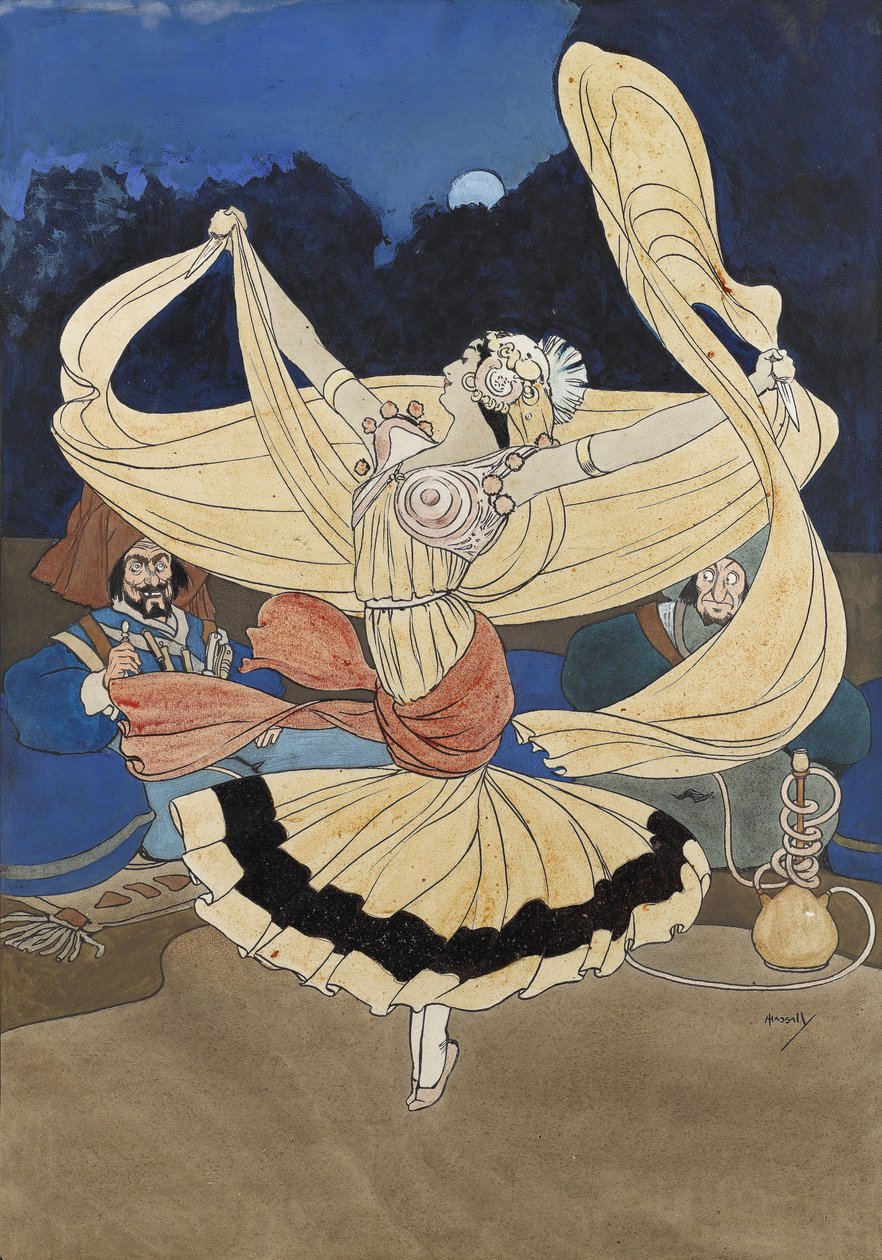 Knife Dancer (guassi) tekijältä John Hassall