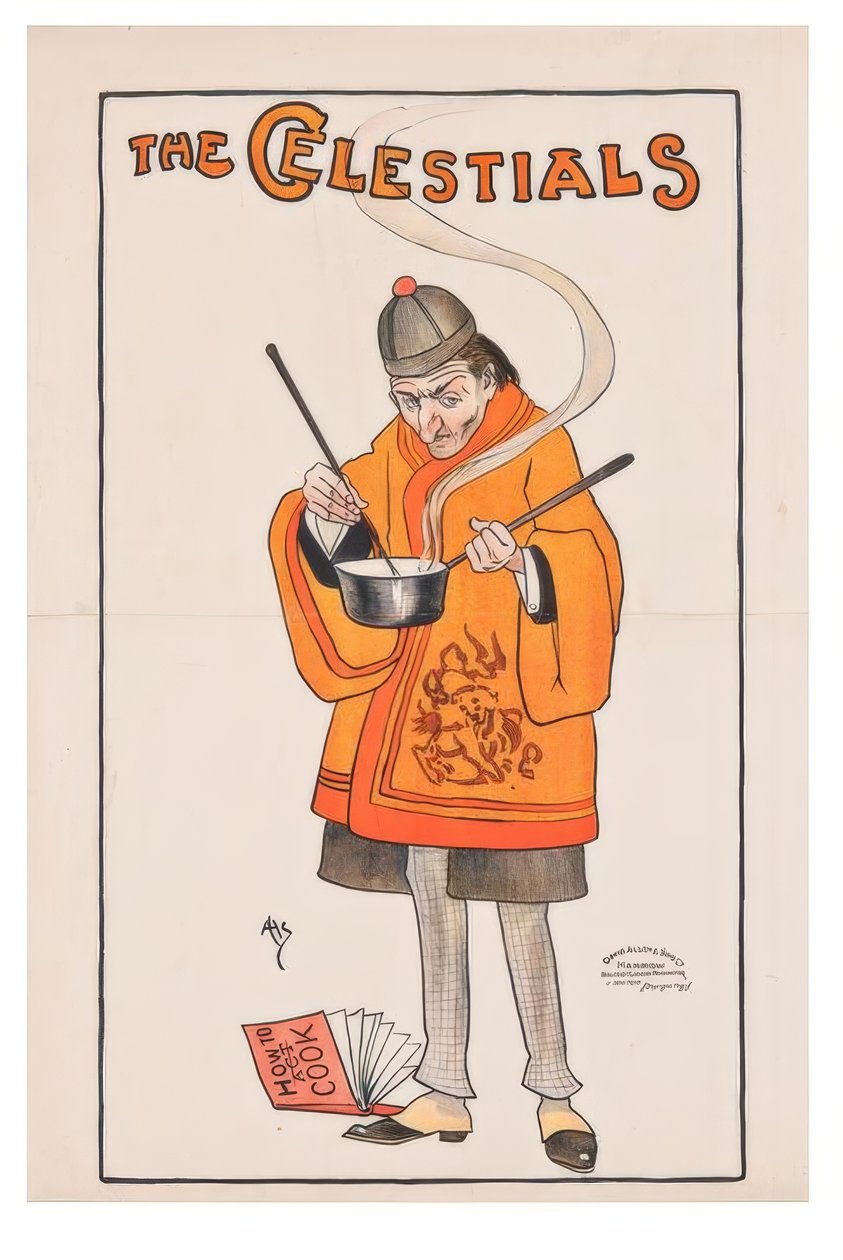 "Taivaalliset" / J. Hassalls / Plakat, 1895-1899 tekijältä John Hassall