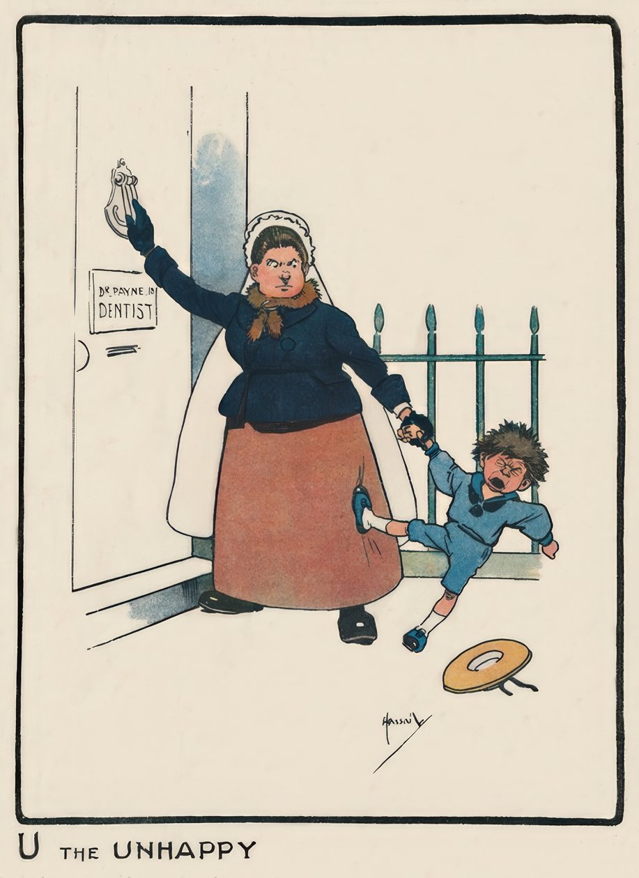 U Onneton / J. Hassall / Zeichnung, 1903 tekijältä John Hassall