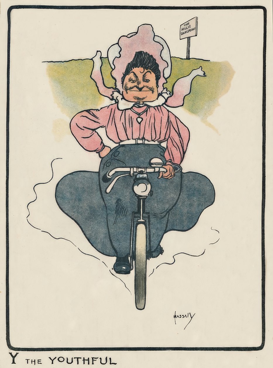 Y the Youthful / J. Hassall / Piirustus, 1903 tekijältä John Hassall