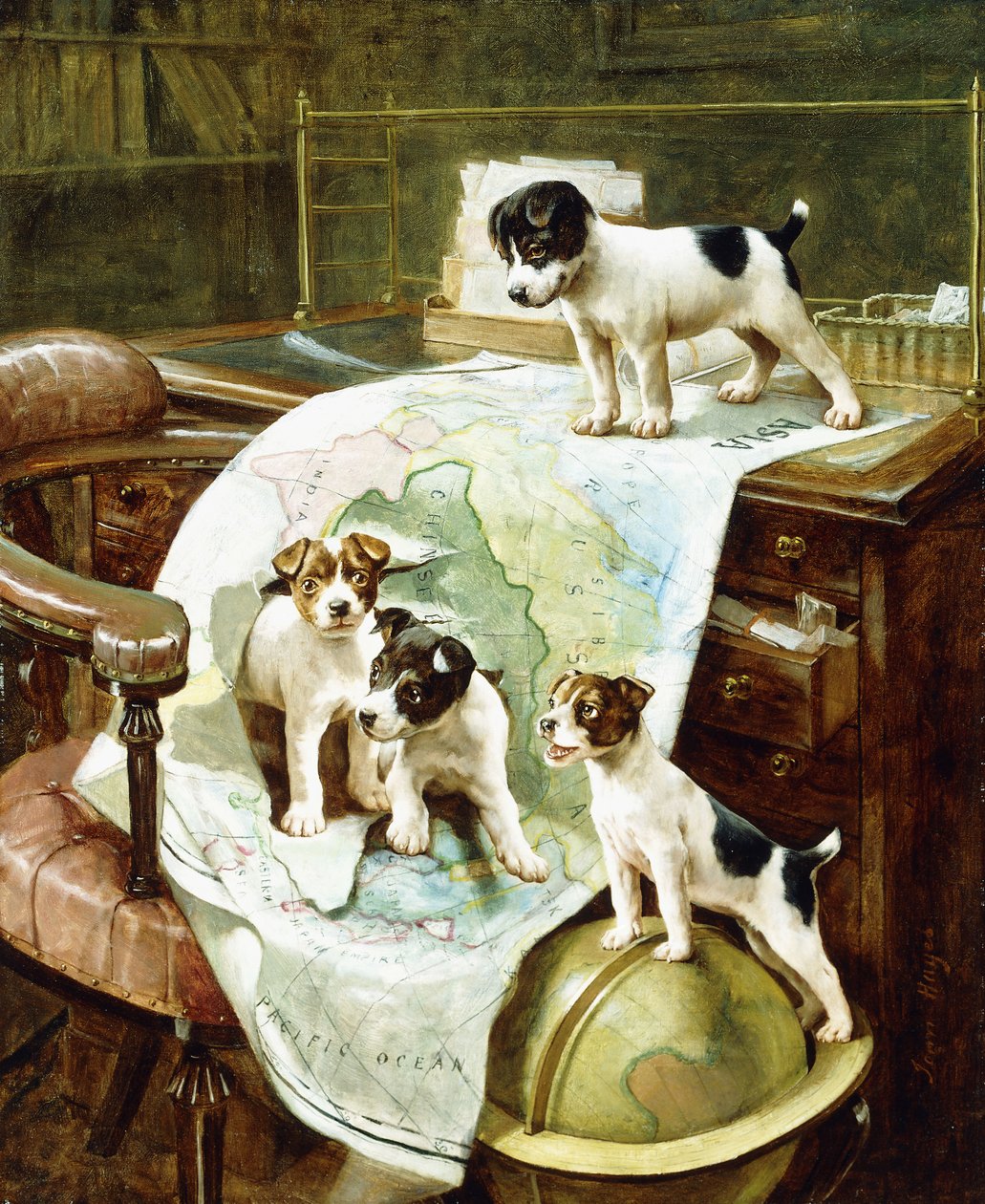 Hyvin matkustaneet Jack Russell -pennut tekijältä John Hayes