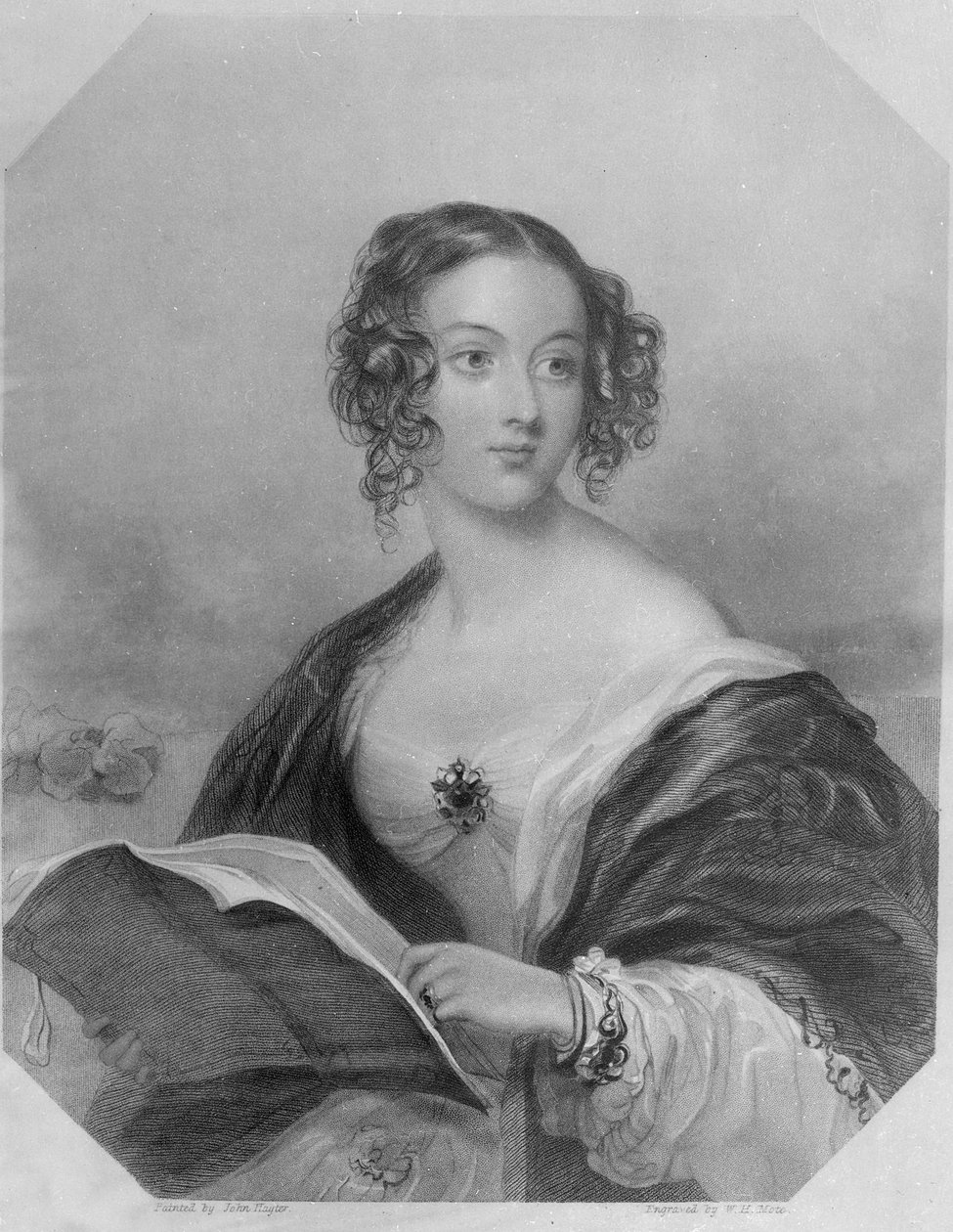 Emily Mary, kreivitär Cowper (kaiverrus) tekijältä John Hayter