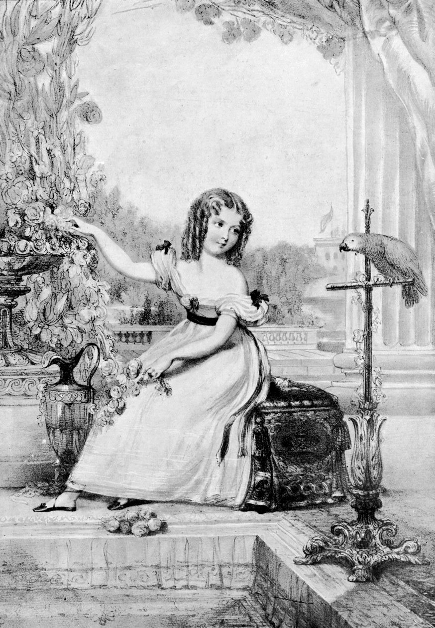 Prinsessa Victoria 11-vuotiaana, 1901. tekijältä John Hayter