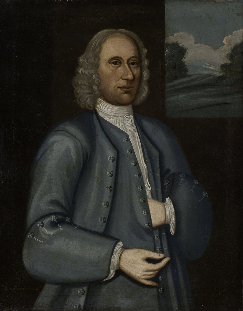 Siirtomaalainen Jacobus Van Slyke, 1735 tekijältä John Heaton