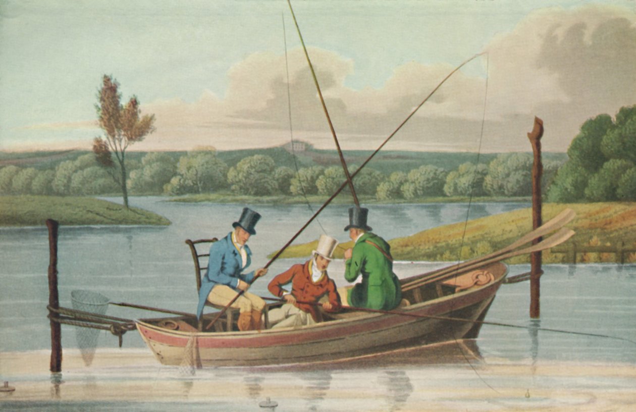 Kalastus Puntissa, 1820, 1929 tekijältä John Heaviside Clark