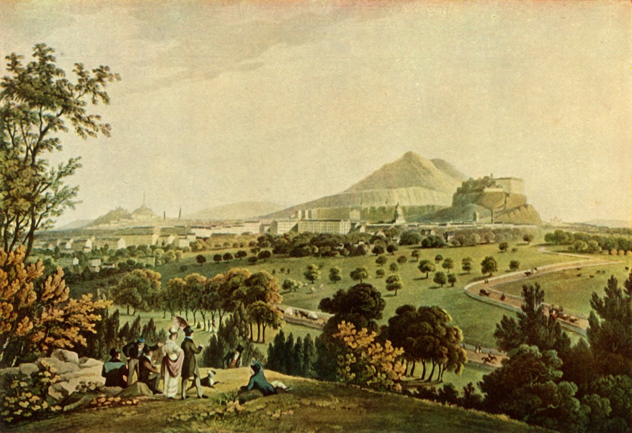 "Edinburghin kaupunki", 1824, 1946. tekijältä John Heaviside Clark