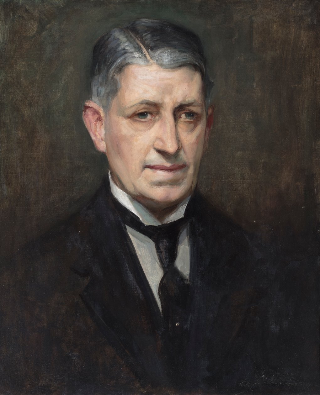 Frederick L. M. Griggsin muotokuva, n. 1934 (öljy kankaalle) tekijältä John Henry Amshewitz