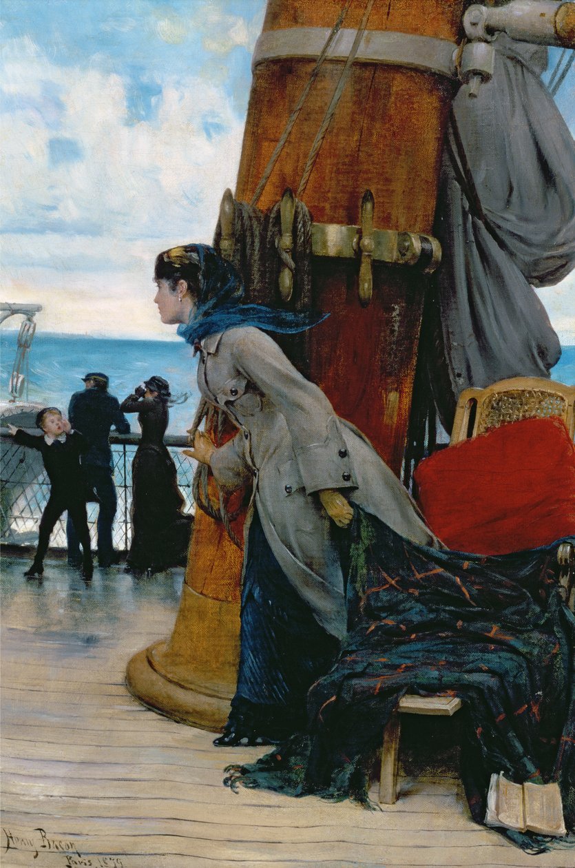 Matka Atlantin yli, 1879 tekijältä John Henry Frederick Bacon