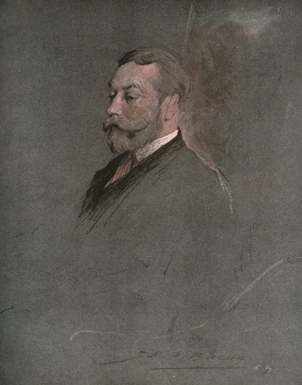 Hänen Majesteettinsa kuningas George V, 1910. tekijältä John Henry Frederick Bacon