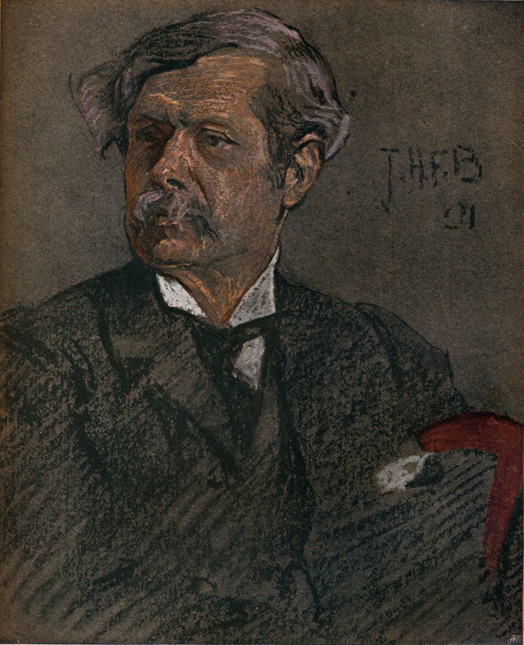 Alfred Eastin muotokuva, 1902 tekijältä John Henry Frederick Bacon