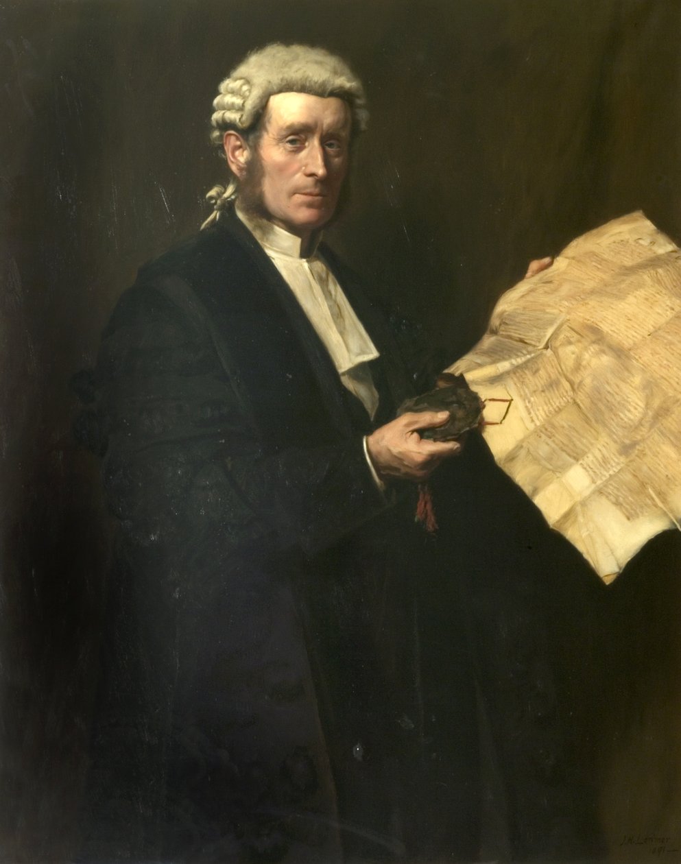 Sir Samuel George Johnson, KT, 1891 tekijältä John Henry Lorimer