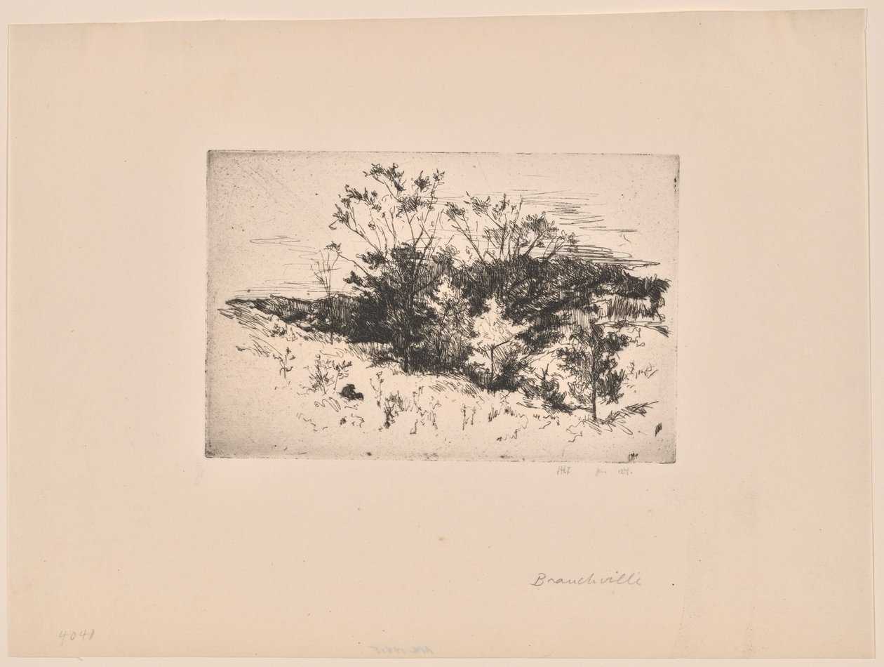 Syksyn maisema tekijältä John Henry Twachtman