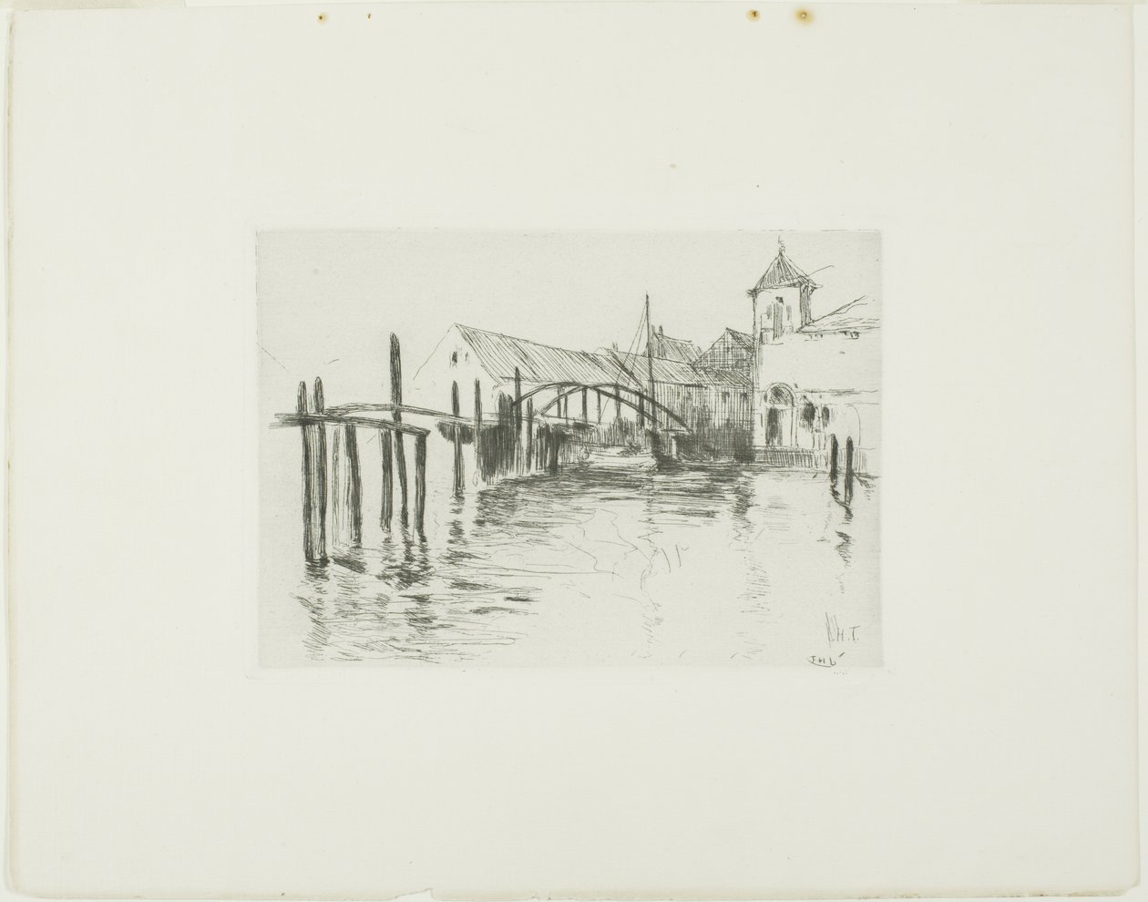 Telakka Newportissa tekijältä John Henry Twachtman