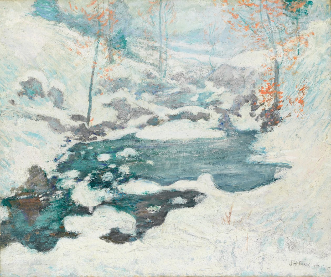 Icebound tekijältä John Henry Twachtman