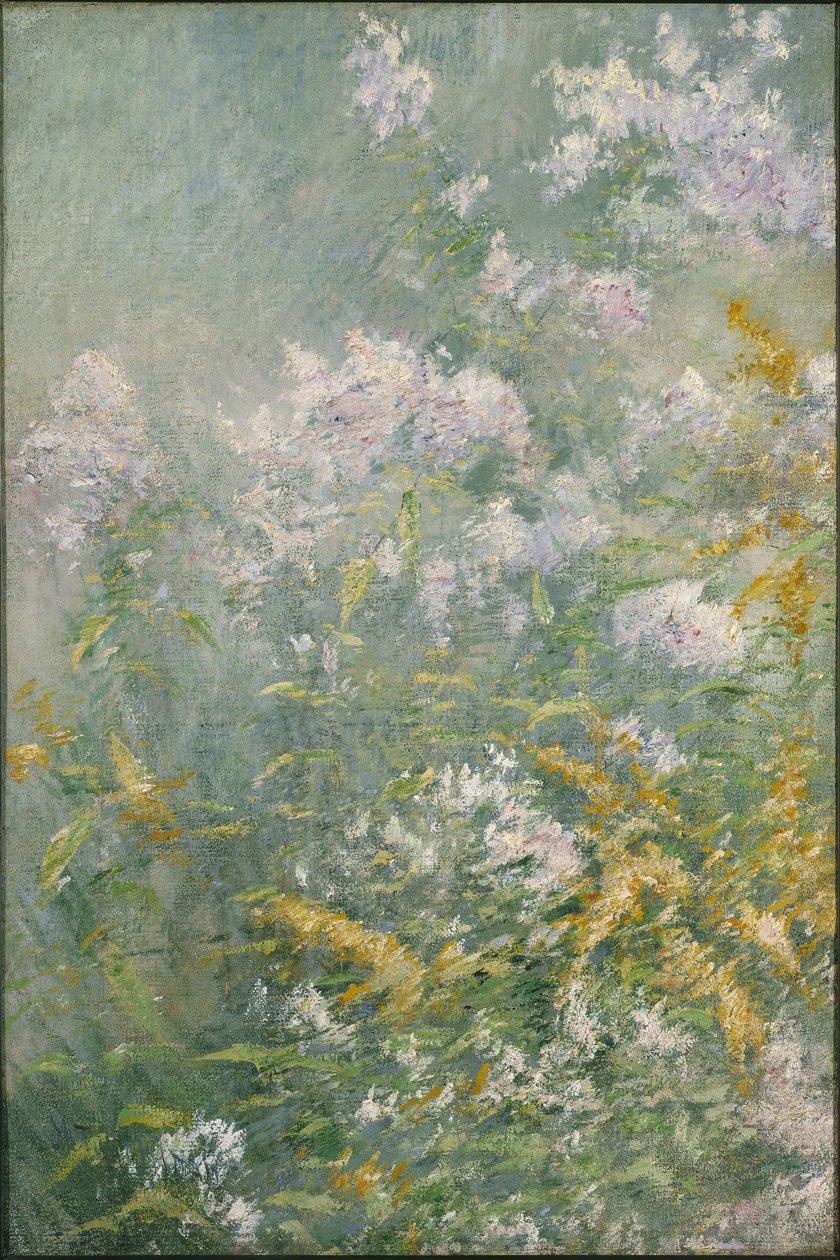 Meadow Flowers (Golden Rod ja Wild Aster), n.1892 (öljy kankaalle) tekijältä John Henry Twachtman