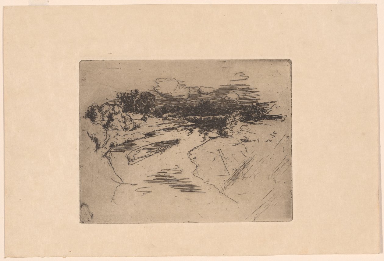 Mill Creek, Cincinnati tekijältä John Henry Twachtman