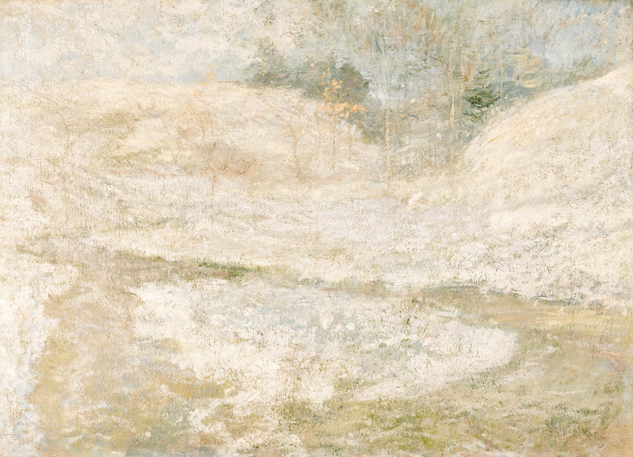 The Brook, Greenwich, Connecticut tekijältä John Henry Twachtman