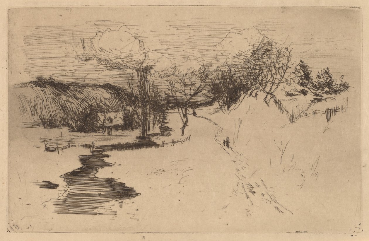 Talvi, Avondale tekijältä John Henry Twachtman