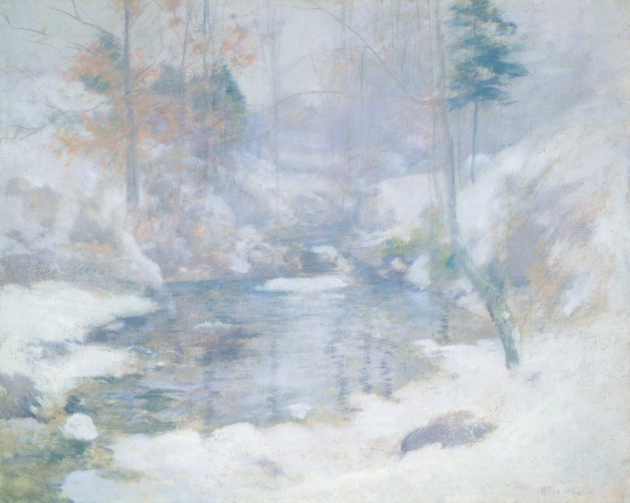 Talvi Harmonia tekijältä John Henry Twachtman