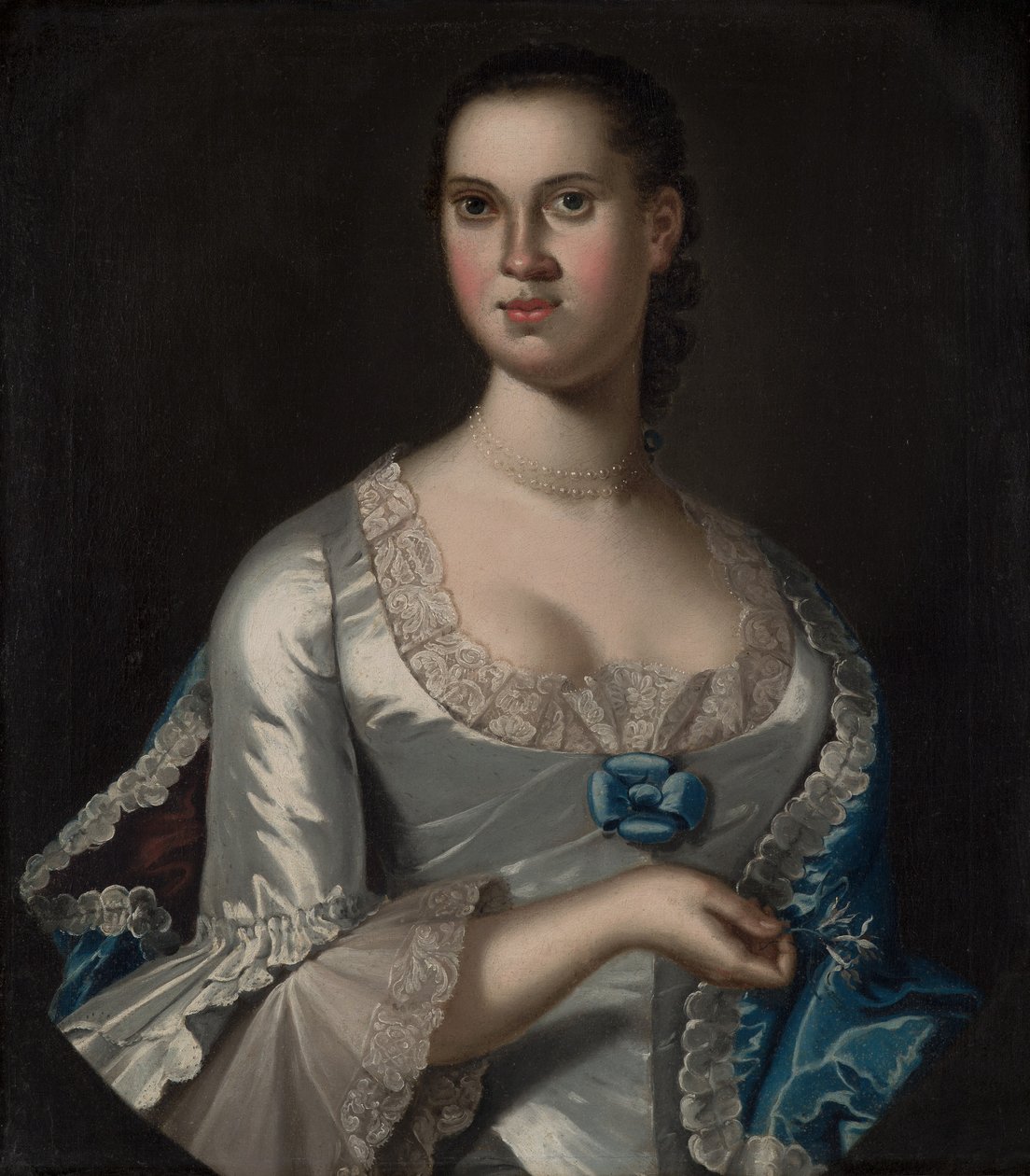 Rouva Elizabeth Smith (os. Elizabeth Chew), 1762 tekijältä John Hesselius