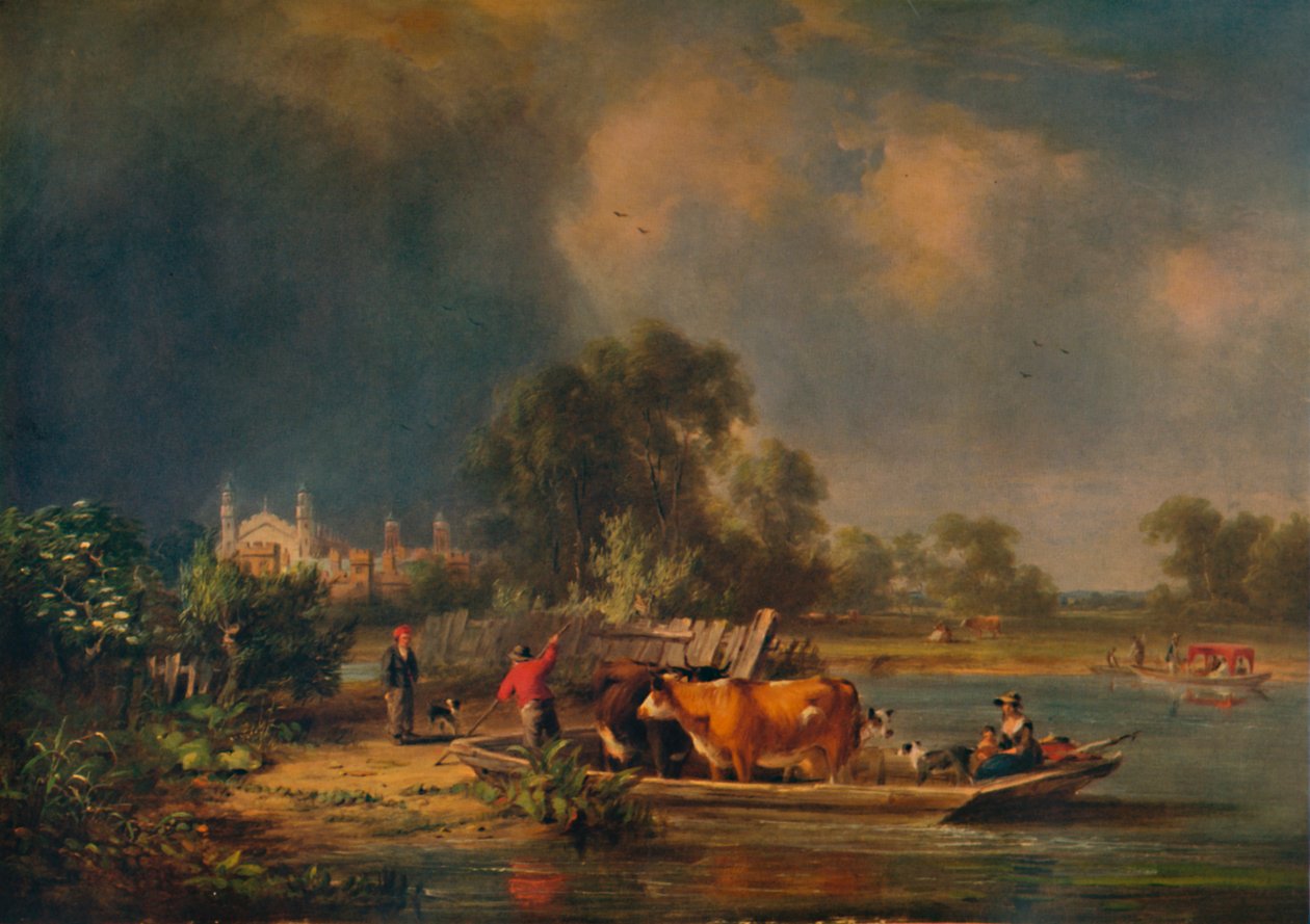 Eton joelta, 1800-luku, 1935 tekijältä John Hilder
