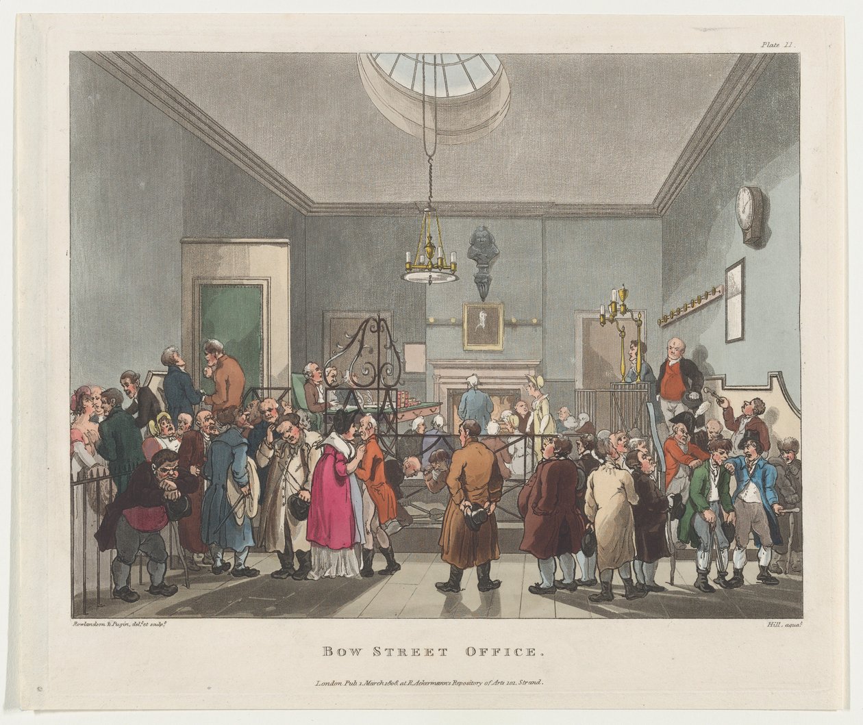 Bow Streetin toimisto, 1. maaliskuuta 1808, 1. maaliskuuta 1808. tekijältä John Hill