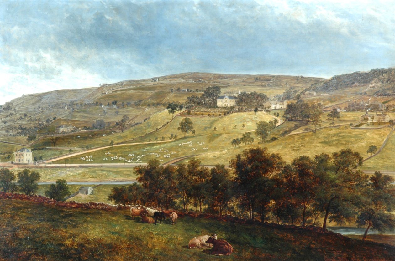 Ewood Hall Greenfieldsistä, 1869 tekijältä John Holland