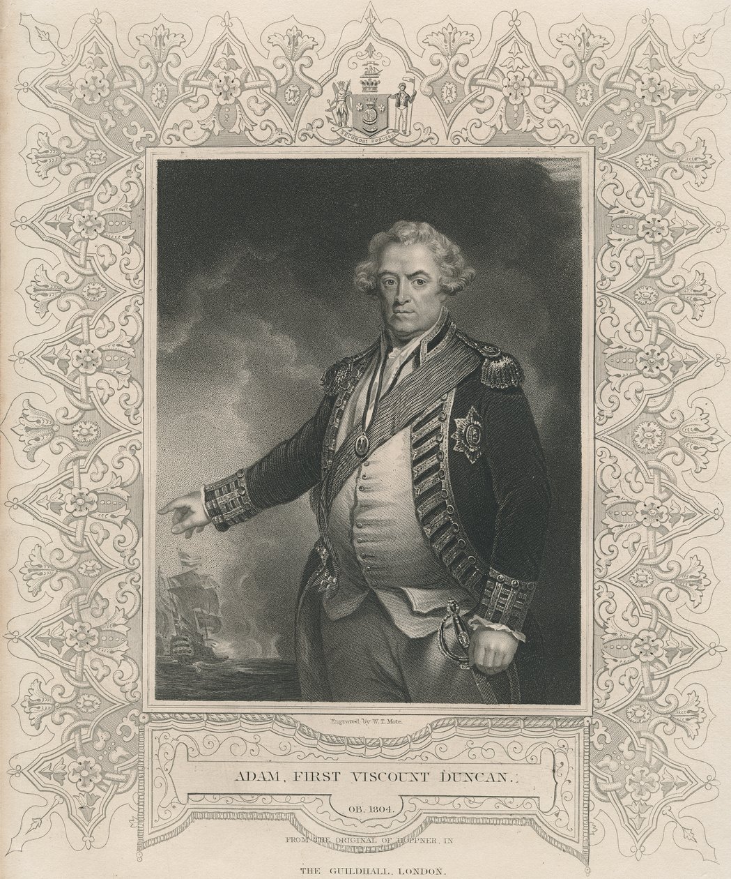 Adam Duncan, Camperdownin ensimmäinen varakreivi Duncan tekijältä John Hoppner