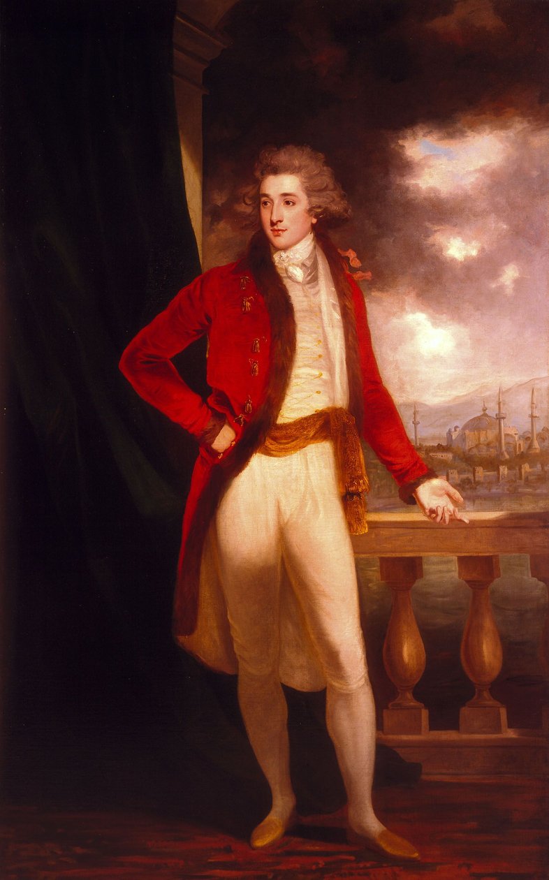 Kapteeni George Porter), kirjoittanut John Hoppner, RA tekijältä John Hoppner
