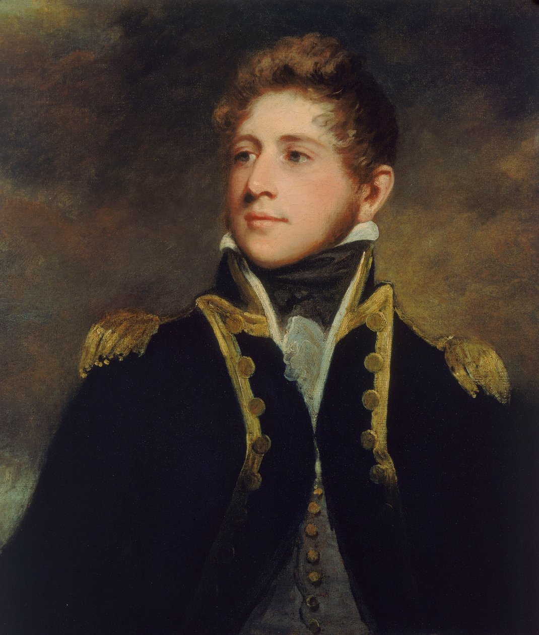 Kapteeni Peter Parker (1785-1814), noin 1808-10 (öljy kankaalle). tekijältä John Hoppner