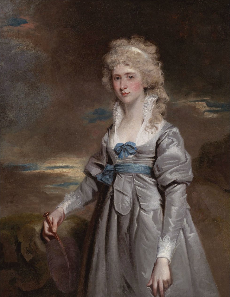 Charlotte Walsingham, Lady Fitzgerald by John Hoppner tekijältä John Hoppner