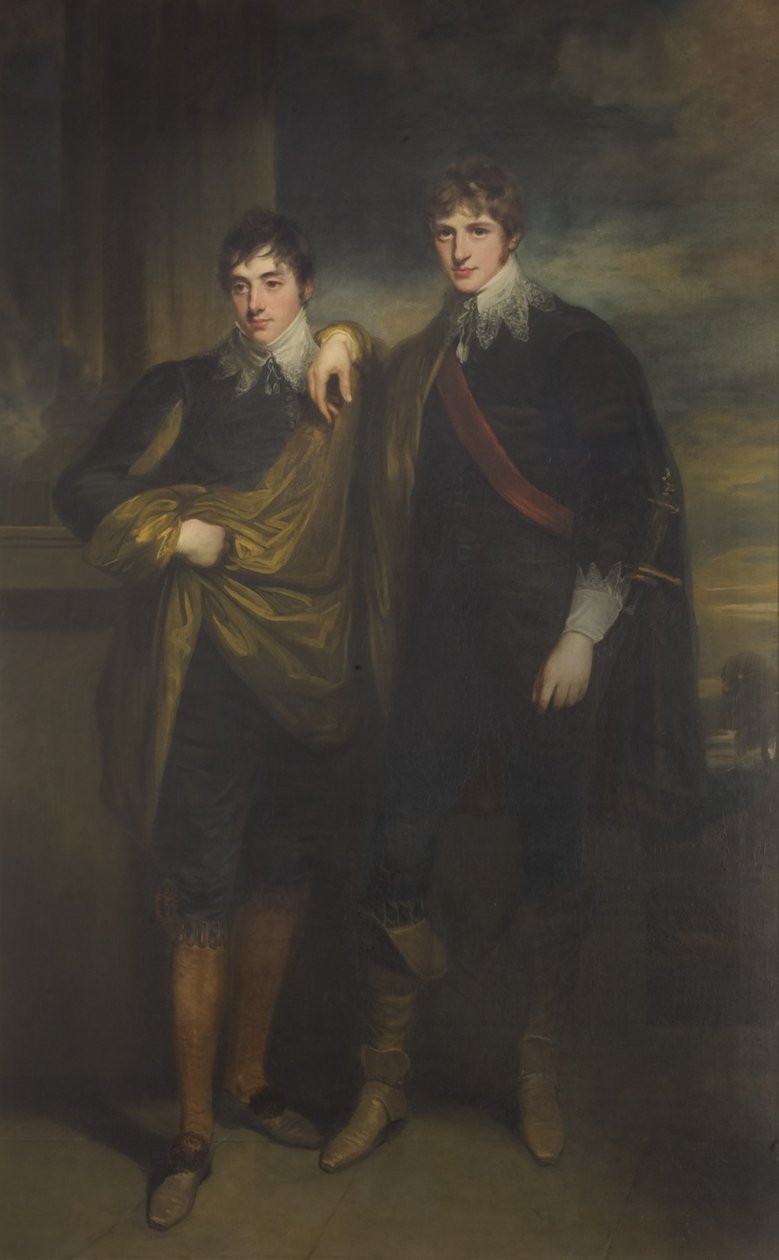 Henry Augustus Berkeley Craven ja Keppel Richard Craven (öljy kankaalle) tekijältä John Hoppner