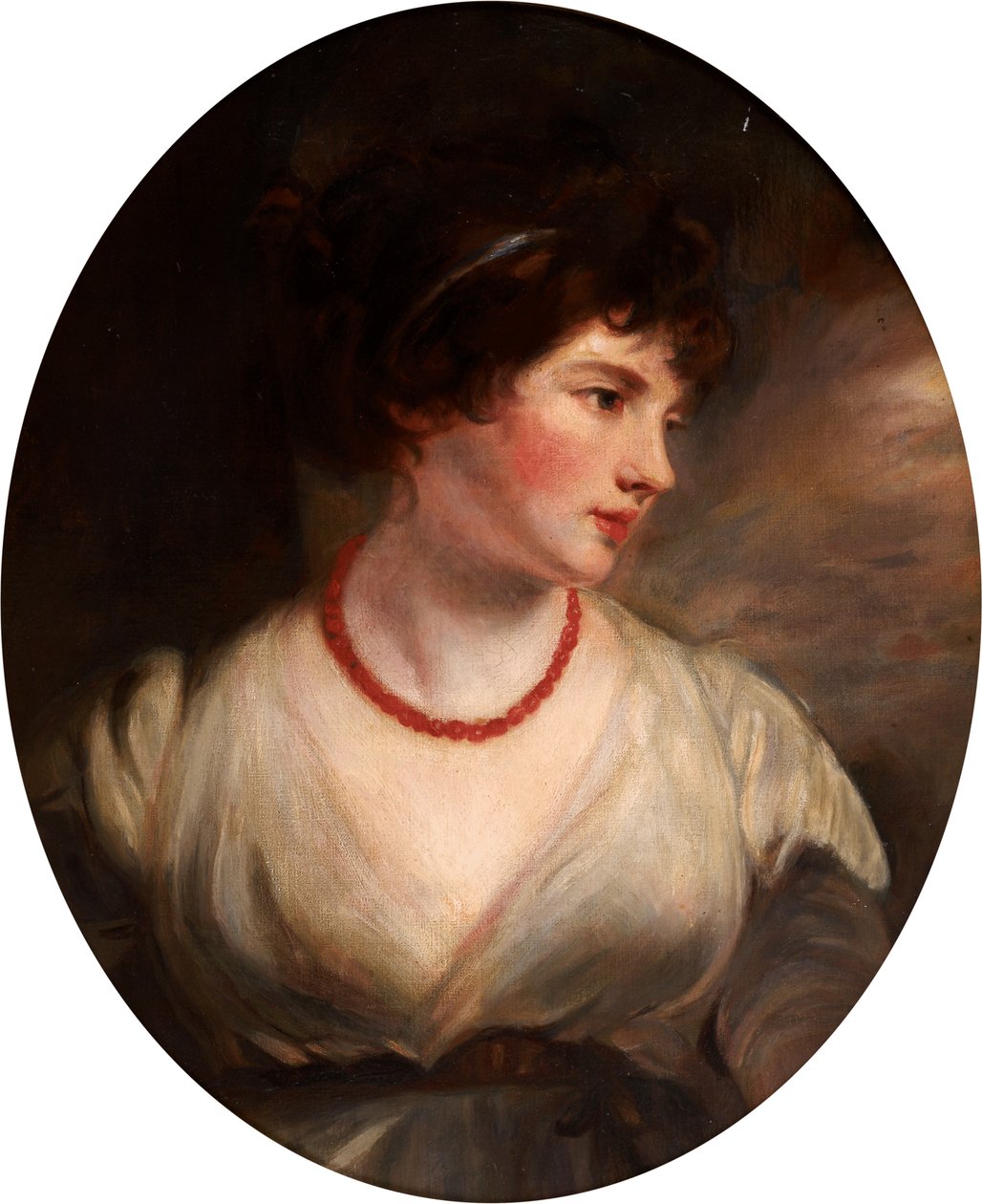 Jane Elizabeth, Oxfordin kreivitär, 1797 (öljy kankaalle) tekijältä John Hoppner