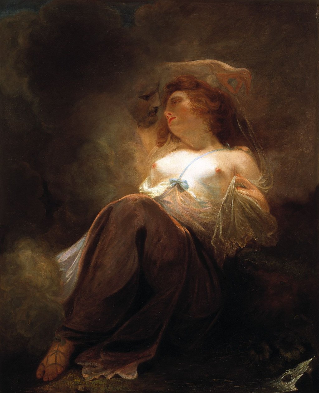 Jupiter ja Io) John Hoppner, RA tekijältä John Hoppner