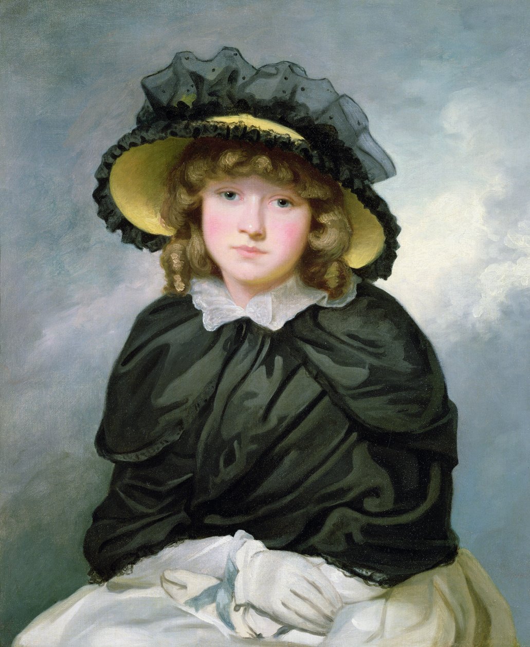 Louisa Lane, nimeltään "Cecilia", ennen vuotta 1782 (öljy kankaalle) tekijältä John Hoppner