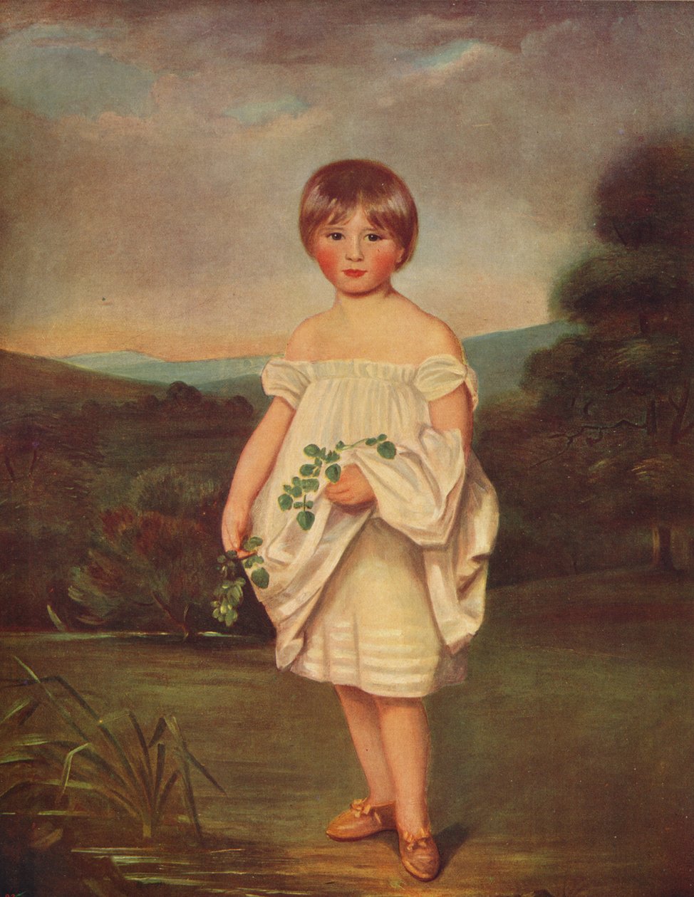 Neiti Van Diest, c1800, c1915 tekijältä John Hoppner
