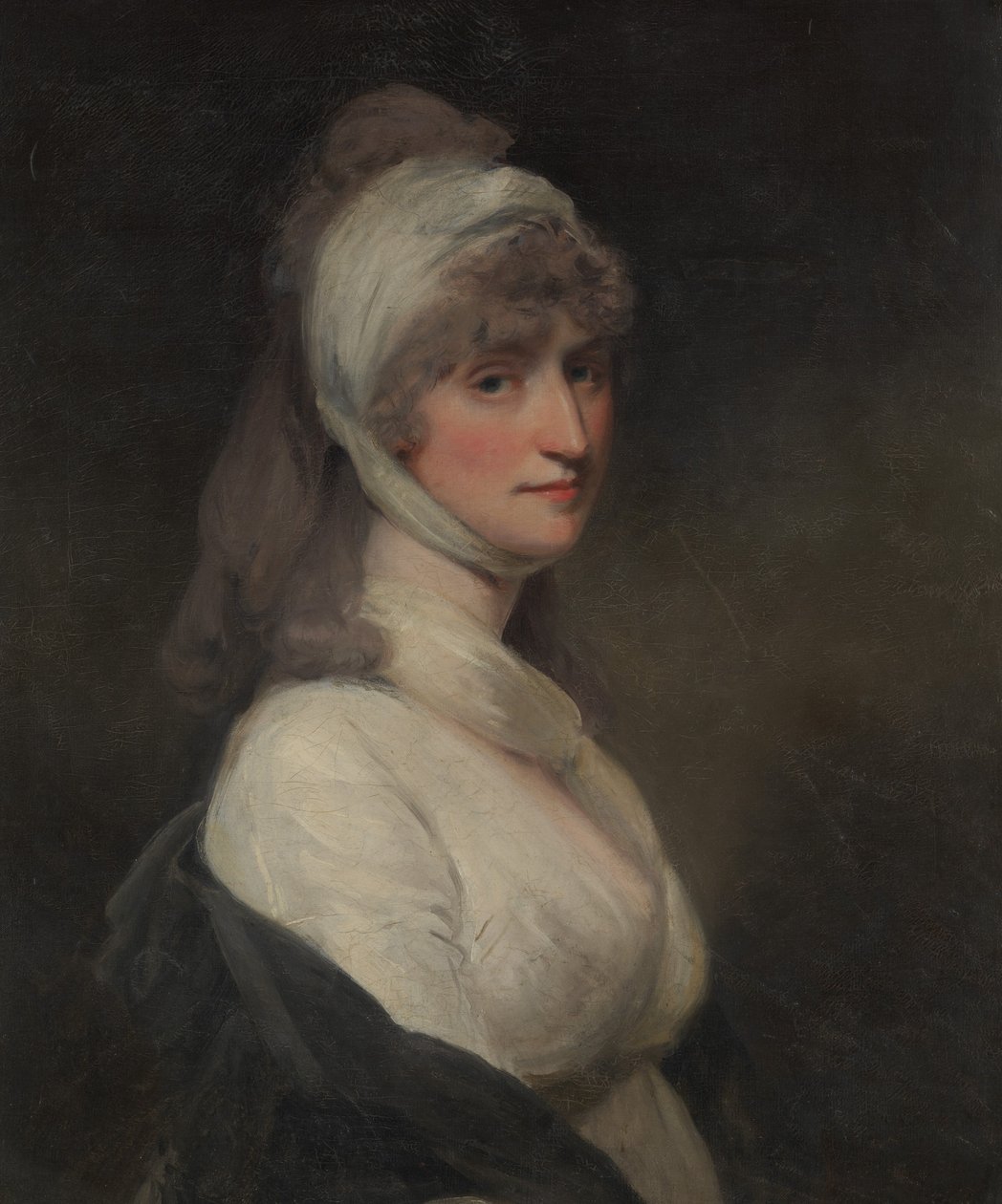 Rouva Thomas Pechell Charlotte Clavering, kuoli 1841, 1799. tekijältä John Hoppner
