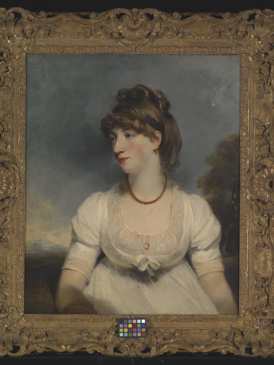Miss Fisherin muotokuva (öljy kankaalle) tekijältä John Hoppner