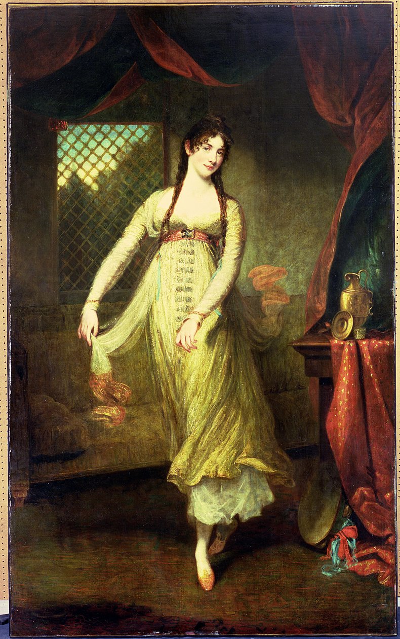Mademoiselle Hilligsbergin muotokuva tekijältä John Hoppner