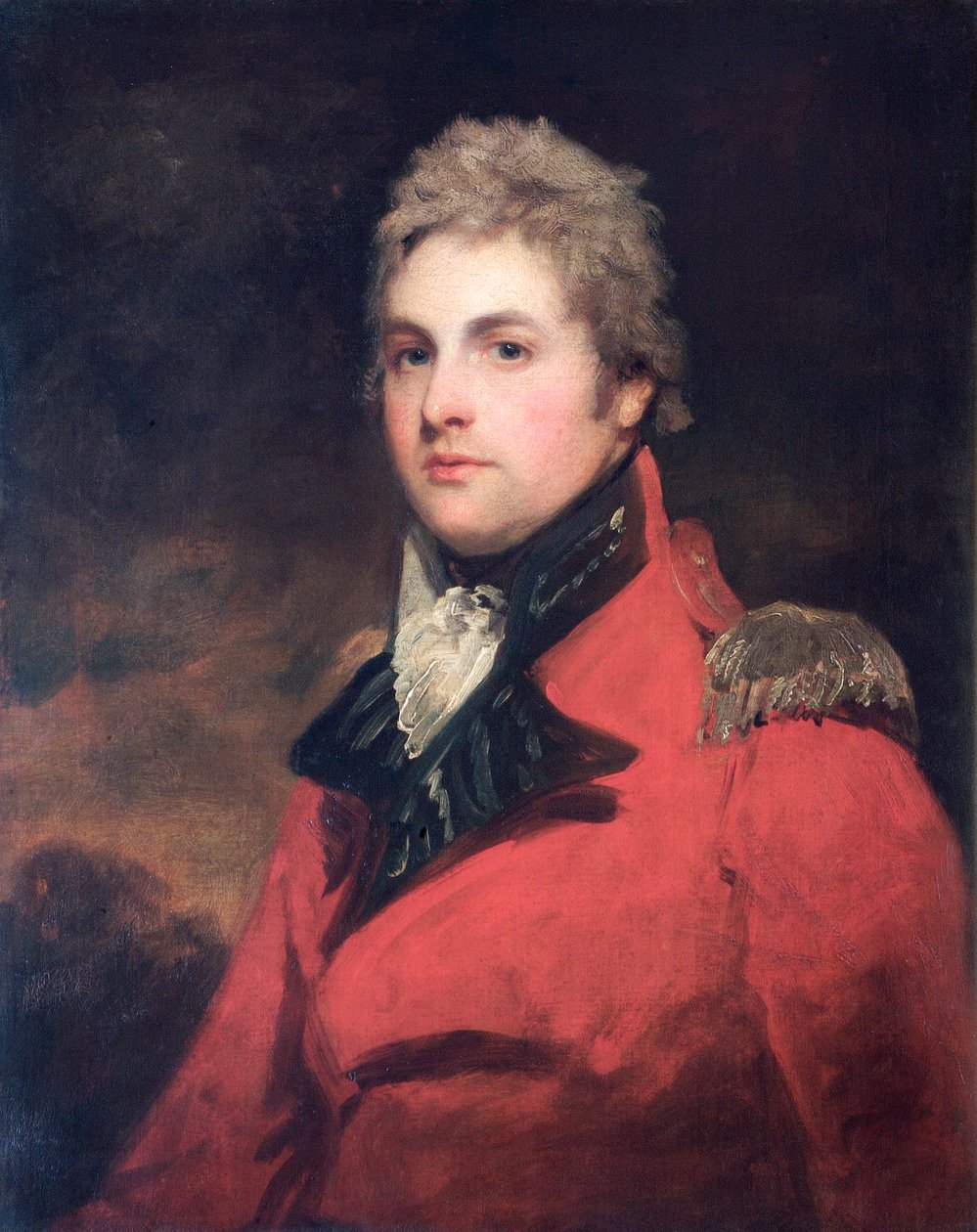 Kenraalimajuri Sir Henry Willoughby Rooken muotokuva, brittiläinen sotilas, c1805-c1810. tekijältä John Hoppner